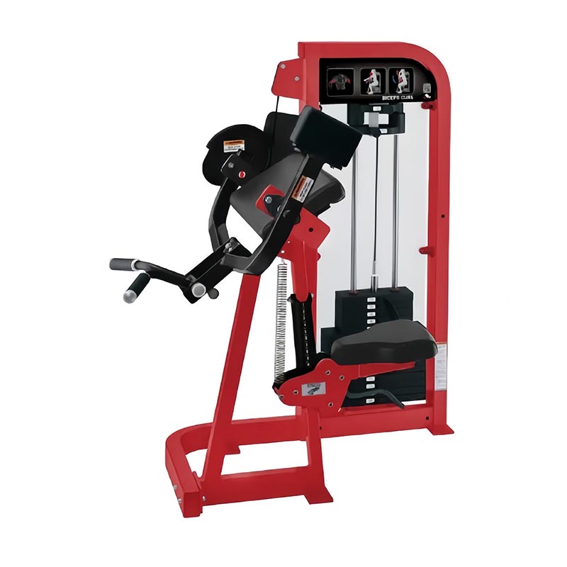 바이셉스 컬 머신을 선택하세요